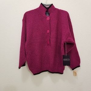 Vintage 80s OHI pullover knit sweater